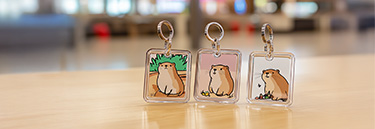 Llaveros Capibara